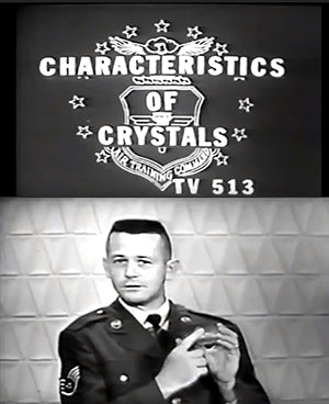 ic:Frames from a 1964 US Air Force Crystal training video.