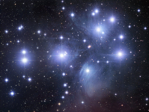 One of the most talked about Star Systems are race of Star Beings come from the Pleiades shown here in this image, property of NASA.gov
