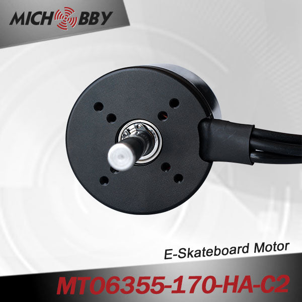 maytech 6355 170KV motor for electric longboard motorized skateboard comb VESC+Motor