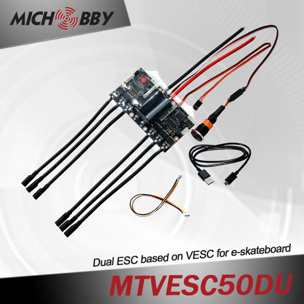 maytech vesc50a with on and off switch for bldc brushless outrunner sensored motor 