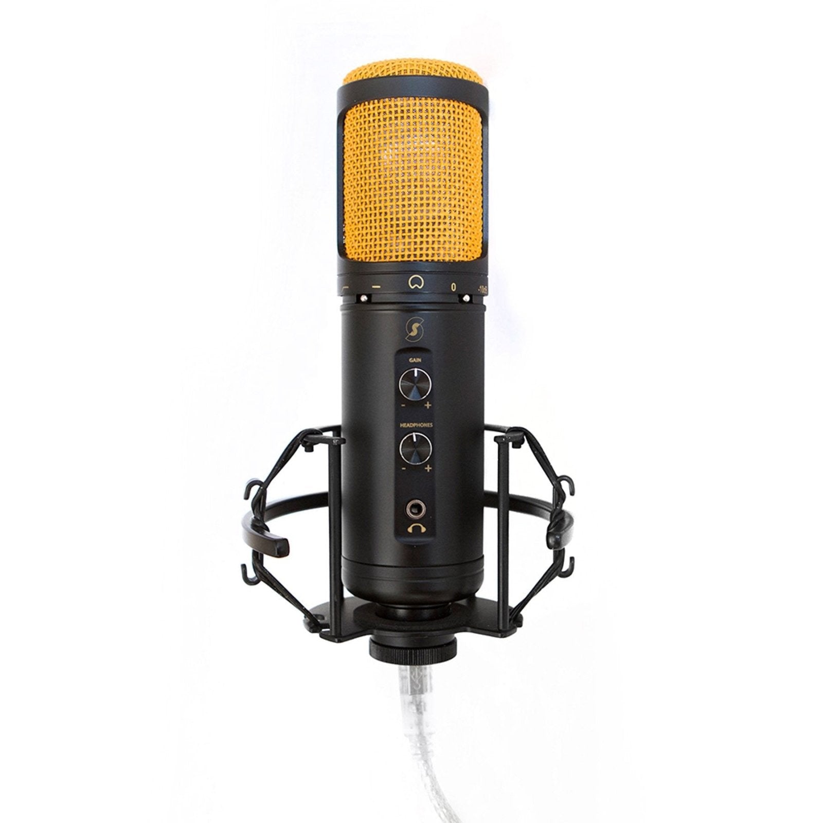 Condenser USB Microphone with Live Monitoring