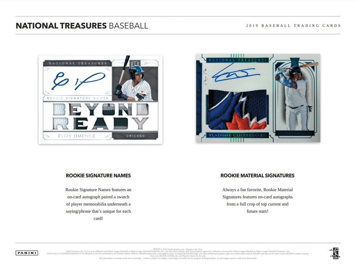 #3 - National Treasures Baseball 2019 Case Break – 1of1 Card Shop1200 x 929