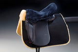 Horse Dream UK Sheepskin Seat Saver for English Saddles. Supersoft, warm shock absorbing sheepskin seat saver, manufactured by Christ Lammfelle