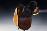 Horse Dream UK Sheepskin Seat Saver for Australian Stock Saddles. Supersoft, warm, comfy, shock absorbing sheepskin seat saver, manufactured by Christ Lammfelle