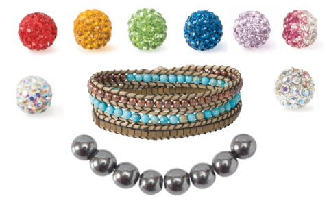 round beads, beads