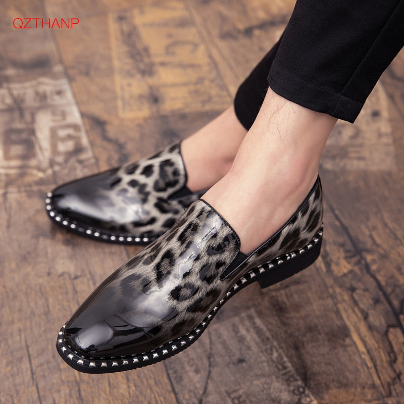 animal print mens shoes