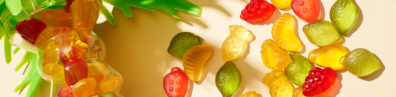 VEGAN FRUIT PUNCH GUMMIES