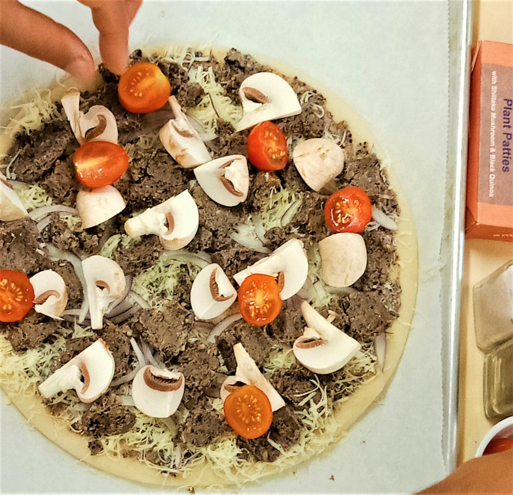Amino Mantra Black Truffle & Thyme Vegan Pizza 9