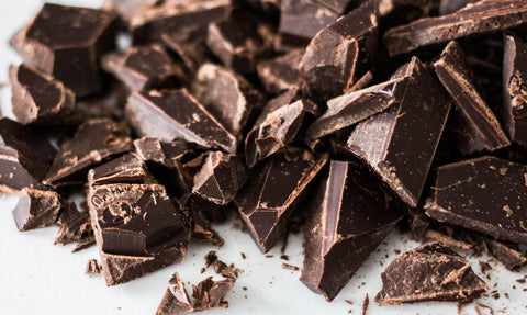 dark chocolate, a source of iron for vegan and vegetarian diet