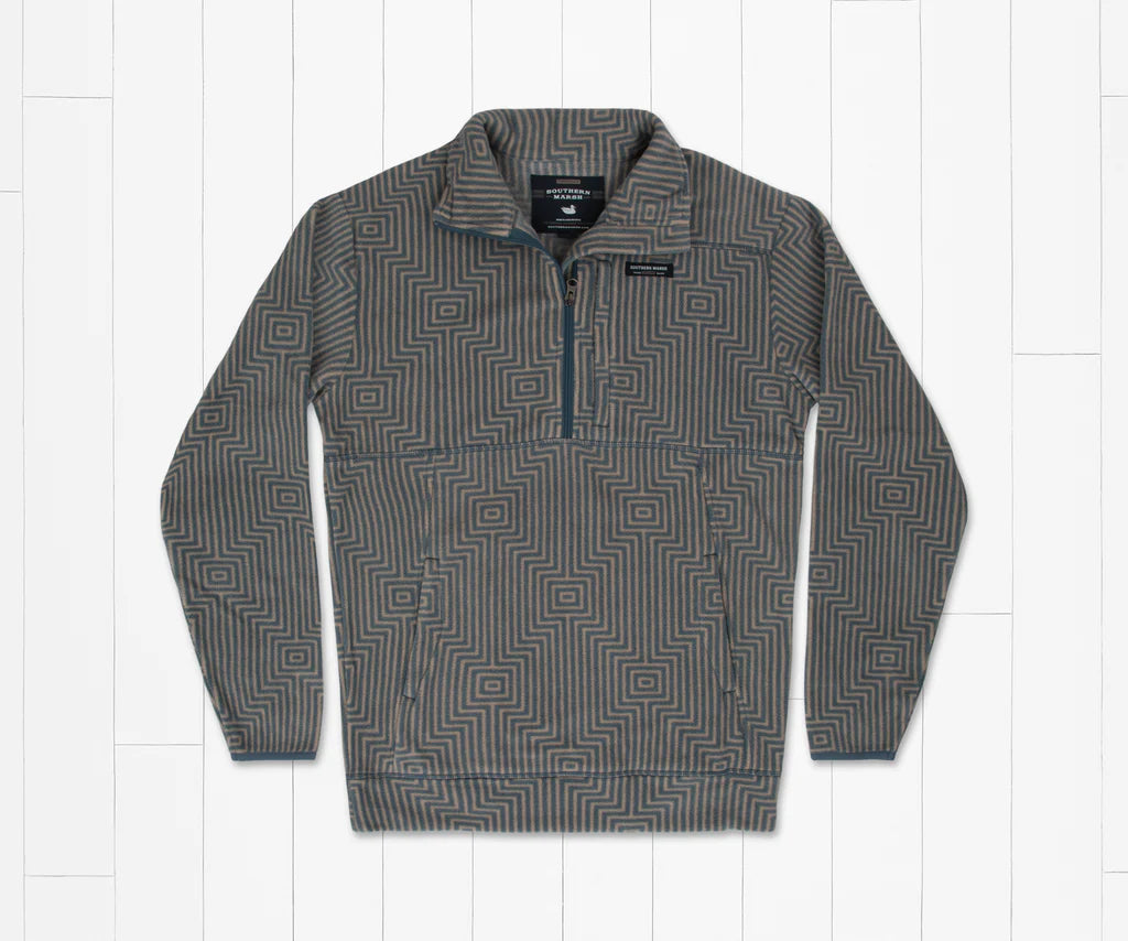 Tenderfoot Fleece Pullover -Unisex - Burnt Taupe/Slate