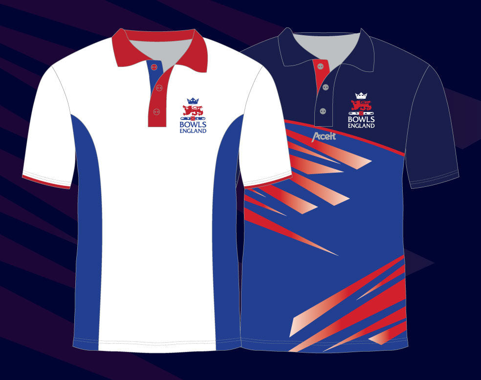 Bowls England Polo Shirts Aceit Sportswear Pty Ltd