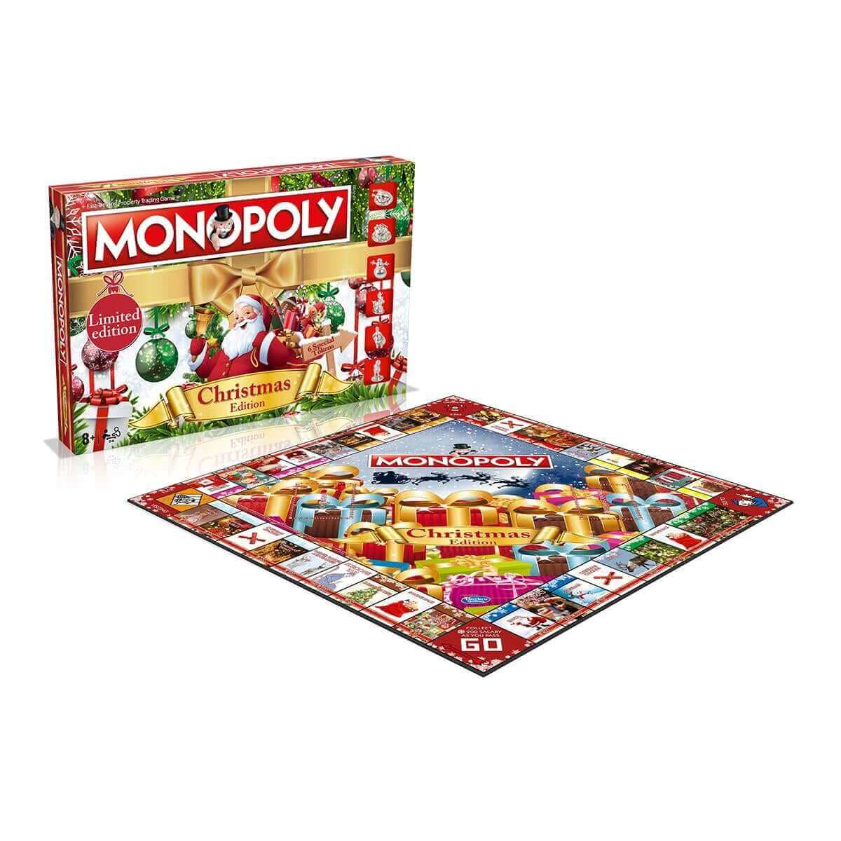 Christmas Monopoly Board Game Winning Moves UK