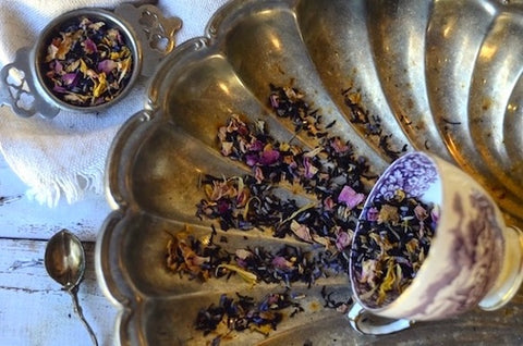 The Tea Nomad's Provence blend:  a looseleaf blend of lavender, bergamot- infused black tea.