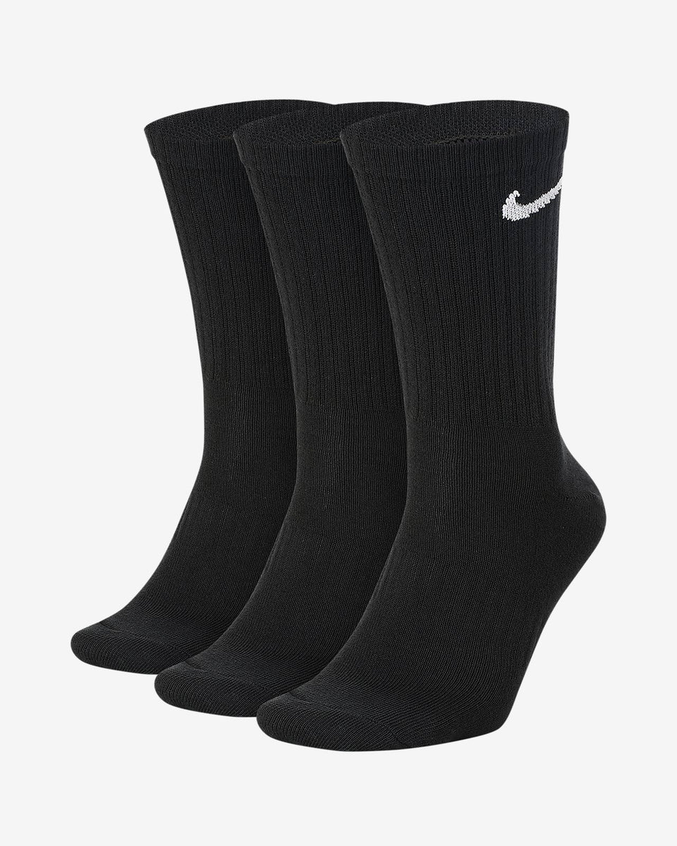 astronaut Potentieel familie Nike SB Everyday Lightweight Crew 3-pack Black Socks – Long Beach Skate Co