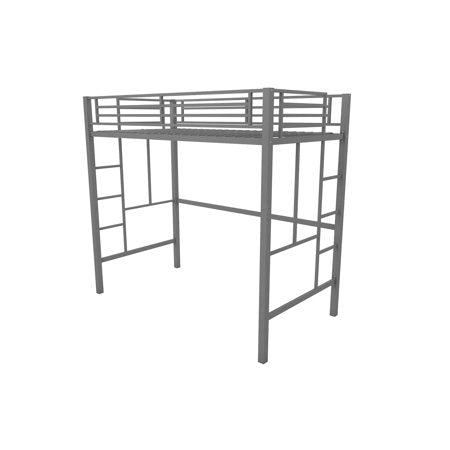 yourzone metal loft bed