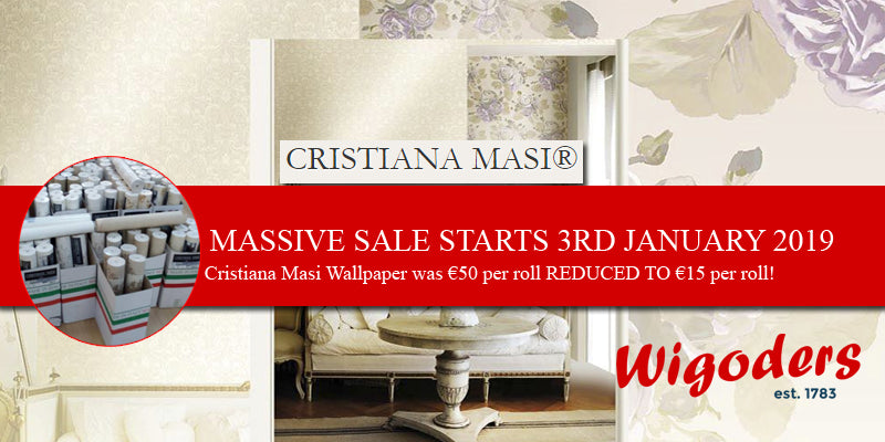 Massive January sale on selected Cristiana Masi Wallpaper
