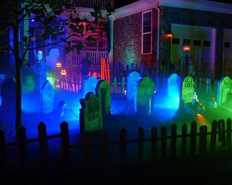 Halloween-lighting-decor-for-graveyard