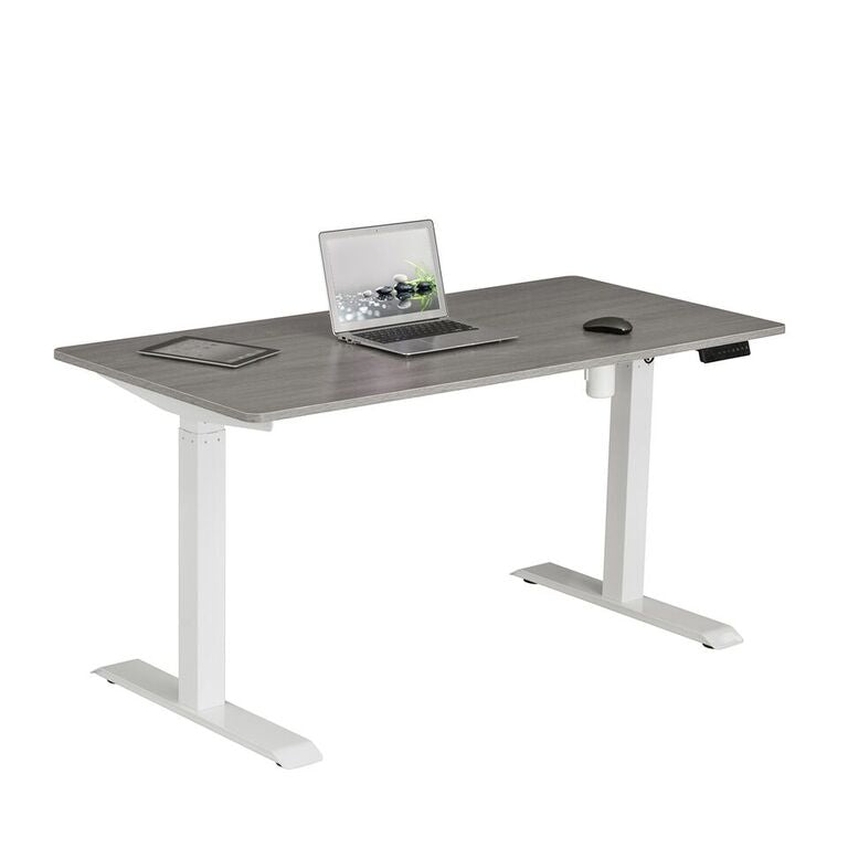 Techni Mobili Automatic Sit To Stand Desk Grey Alzadesk
