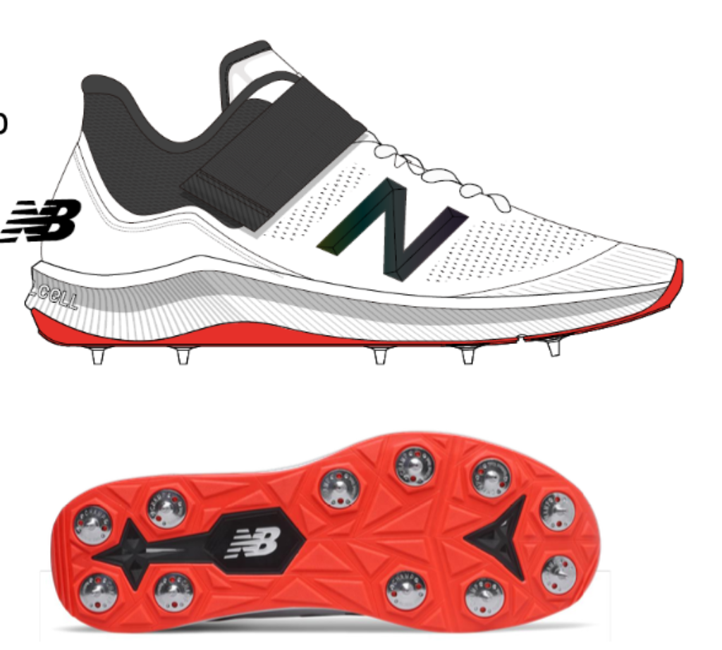 nb spikes shoes for cricket