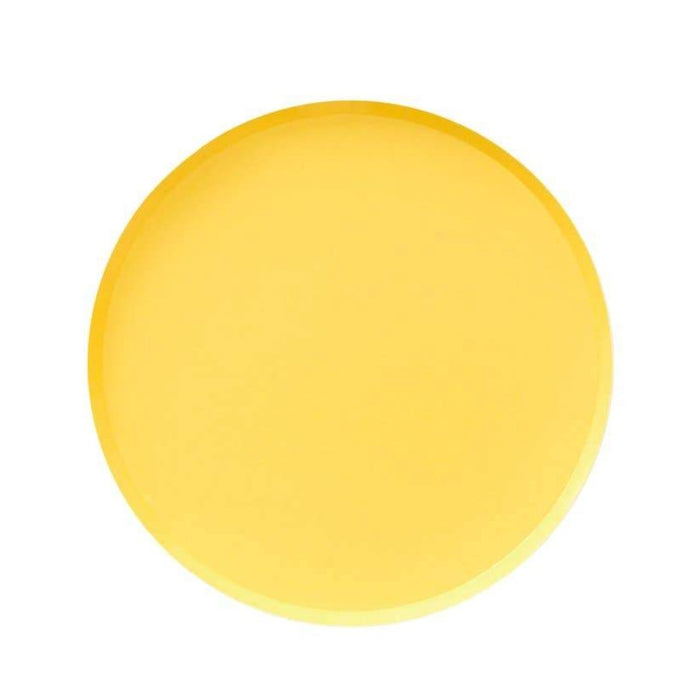 Small Happy Yellow Plates