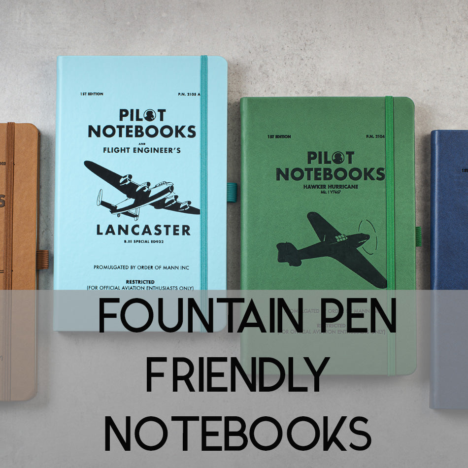 Fountain Pen Friendly Notebooks and Journals - The Journal Shop