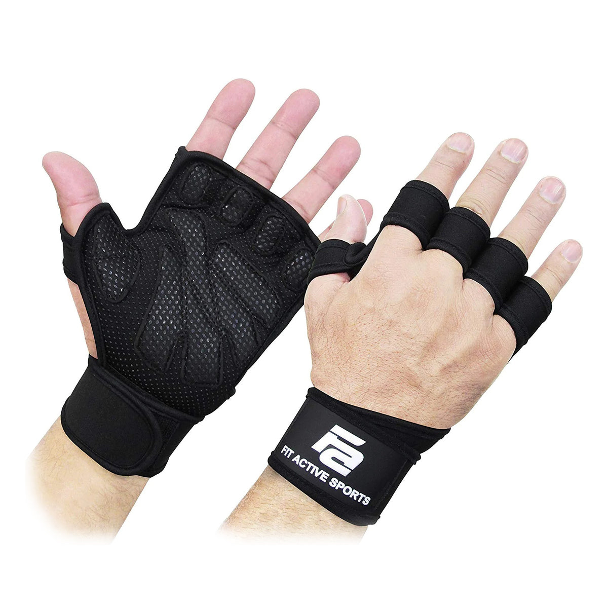 Details about   Mava Sports Ventilated Workout Gloves with Integrated Wrist Wraps and Full Pa... 