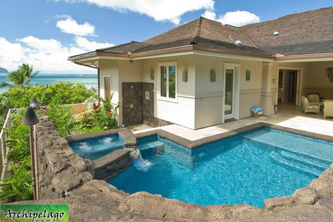 Hawaiian Coastal pool home
