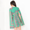 Tori Print Split Sleeve Blazer Dress