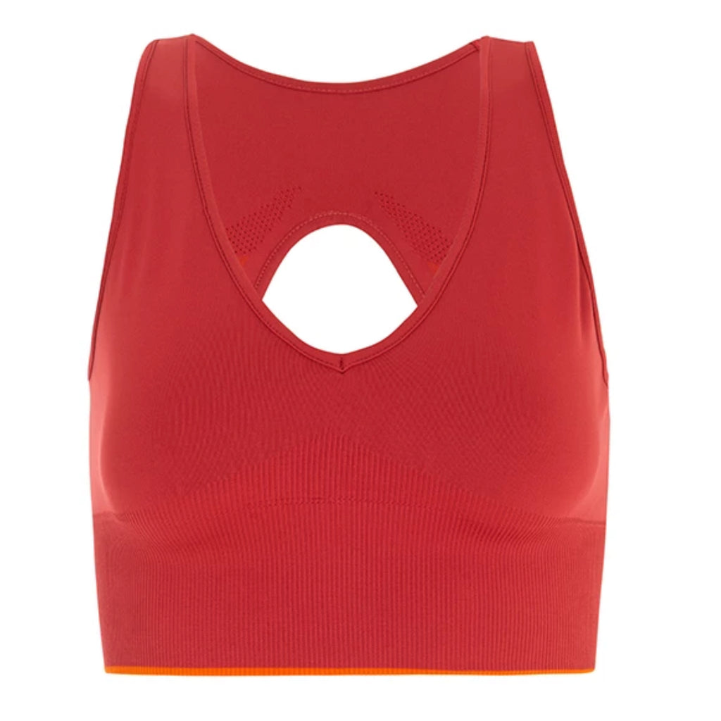 Abbey Sports Bra | Chilli Red