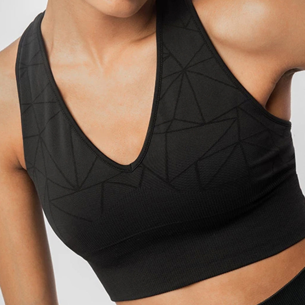 Breathe Sports Bra | Charcoal Grey