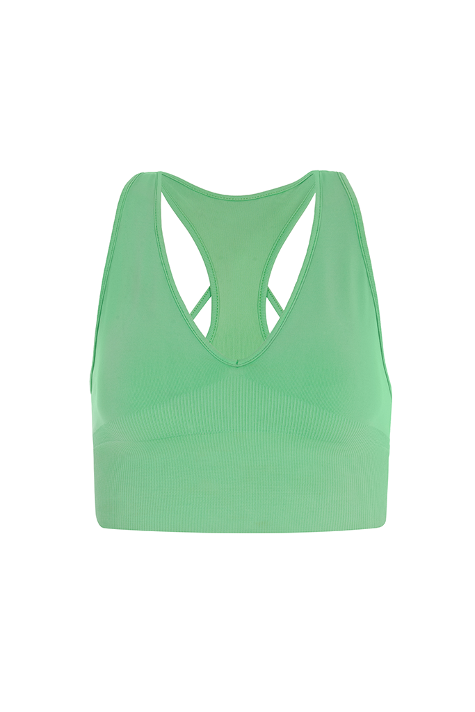 Breathe Sports Bra | Neon Mint