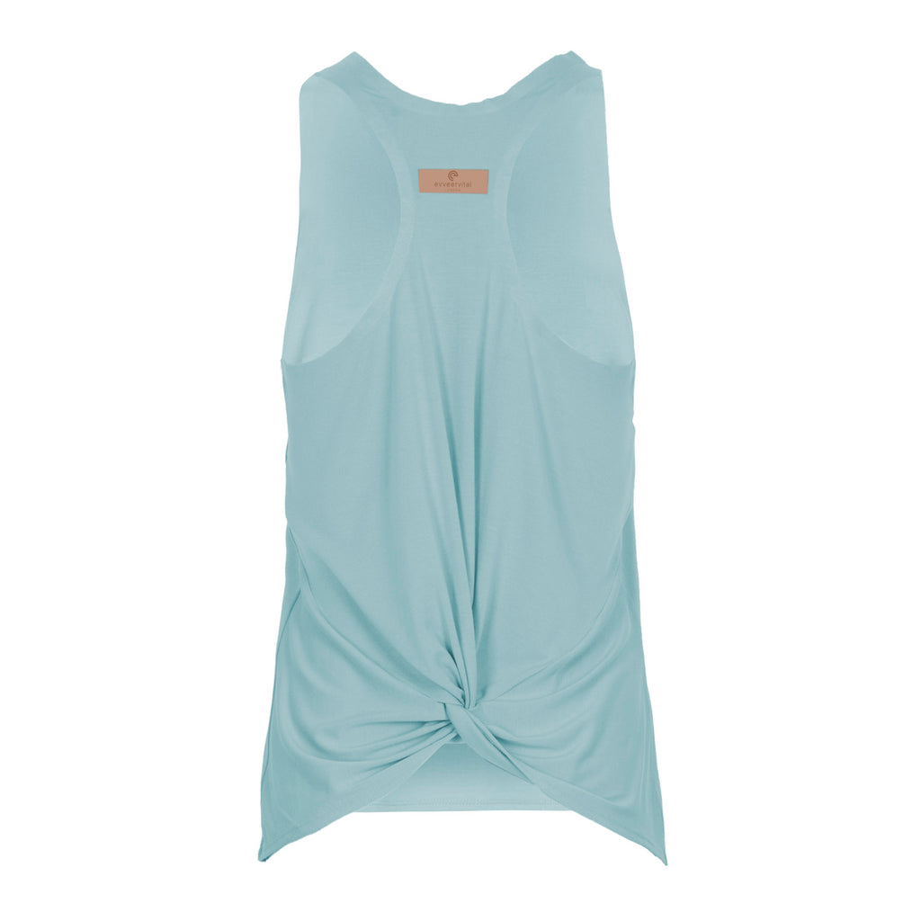 Isle Knot Vest Top | Skyscraper Blue