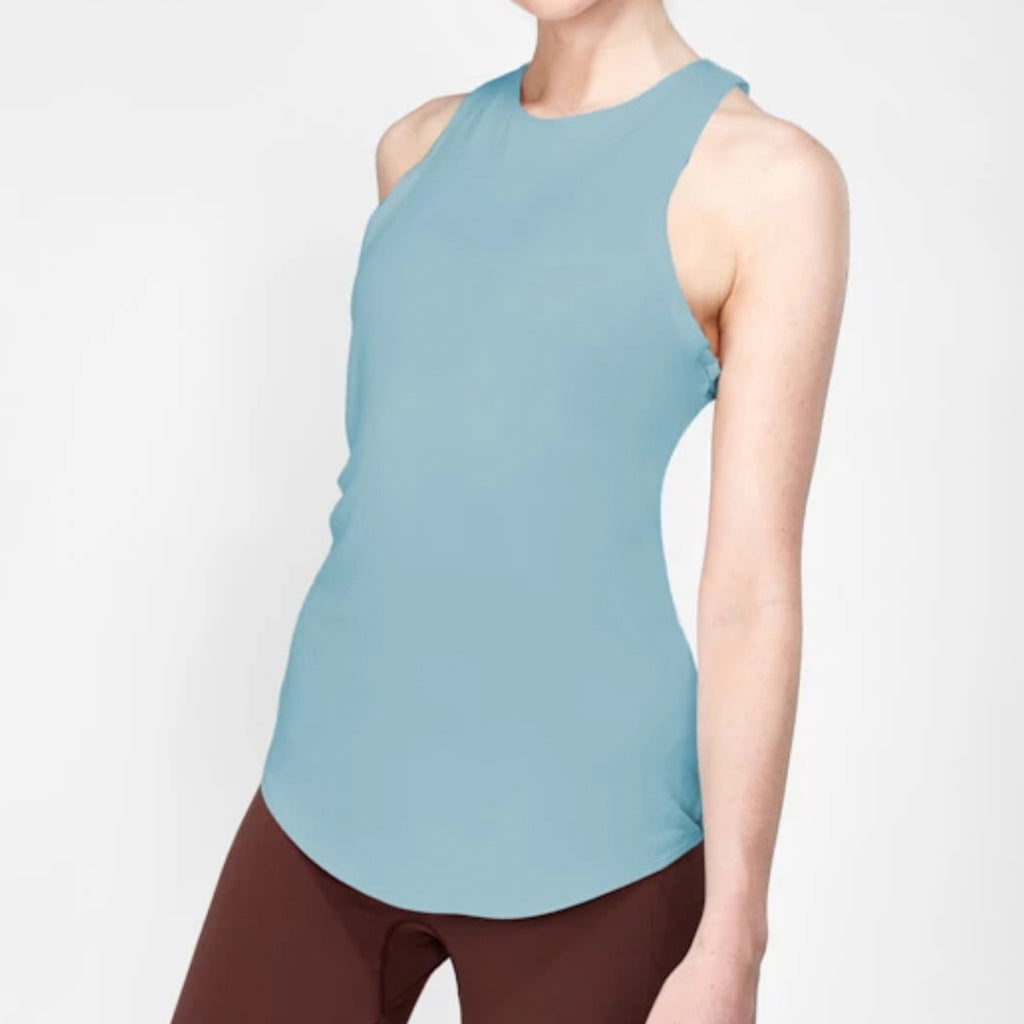 Isle Knot Vest Top | Skyscraper Blue