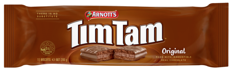 Tim tam chocolate biscuits