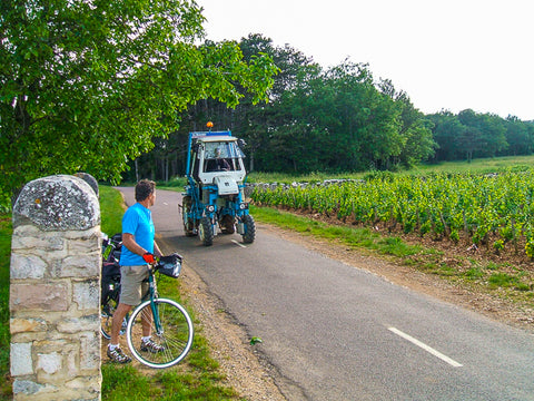 Vineyards Burgundy cycling ConnalKit