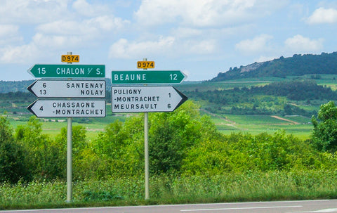 Burgundy signposts cycling ConnalKit