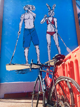 Dunsborough cycling street art