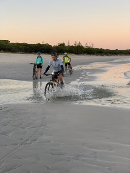 Dunsborough Beach cycling sunrise