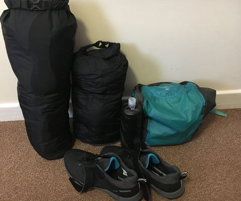 Bike Touring packed for the ride ConnalKit
