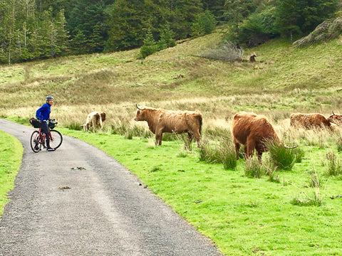 Bike Touring Scotland meet the locals ConnalKit