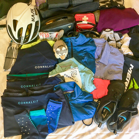 Bike touring what to pack ConnalKit