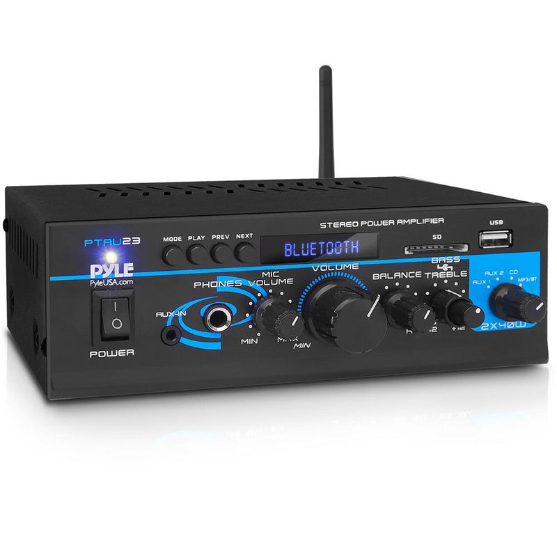 pyle bluetooth stereo amplifier