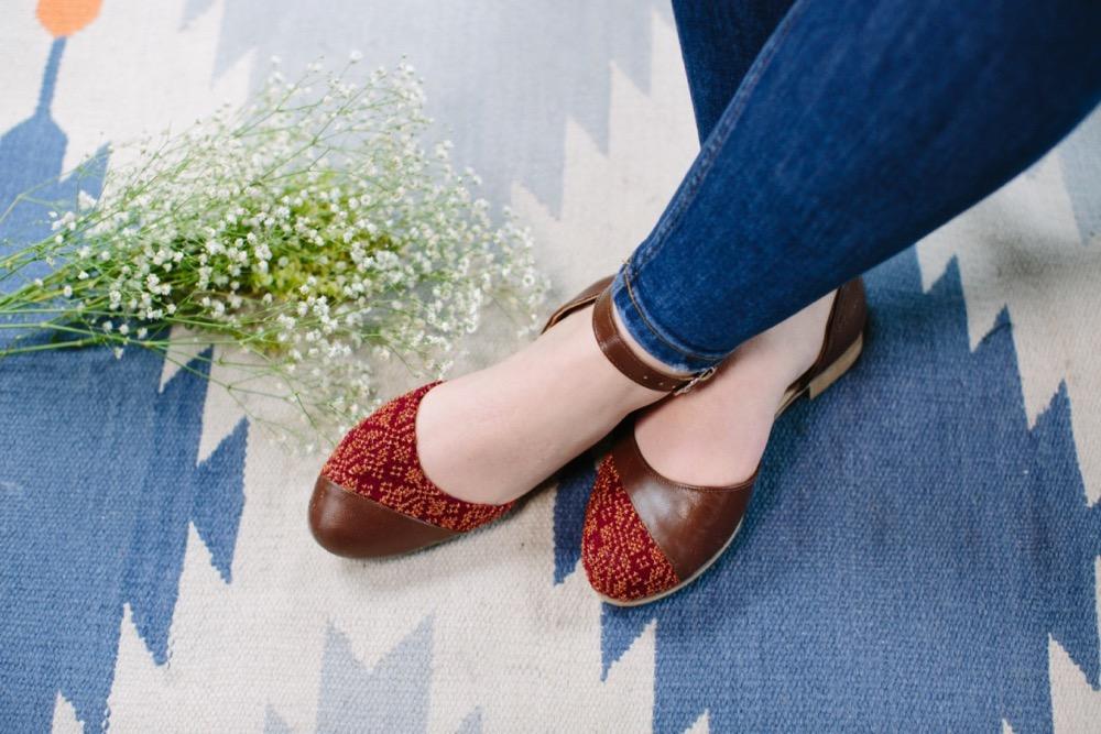 black and rose gold dress shoes