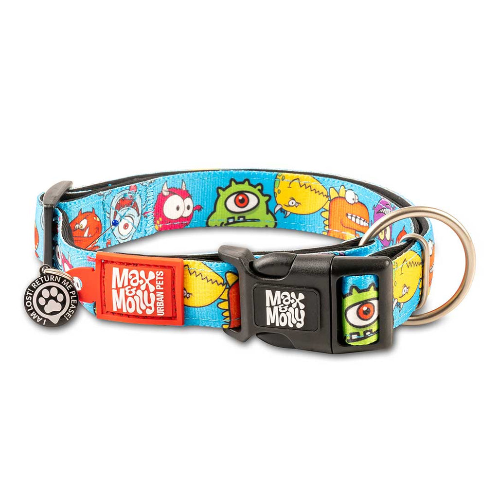Pogo stick spring At vise ondsindet GOTCHA! Smart ID Collar - Little Monsters – Max & Molly Urban Pets