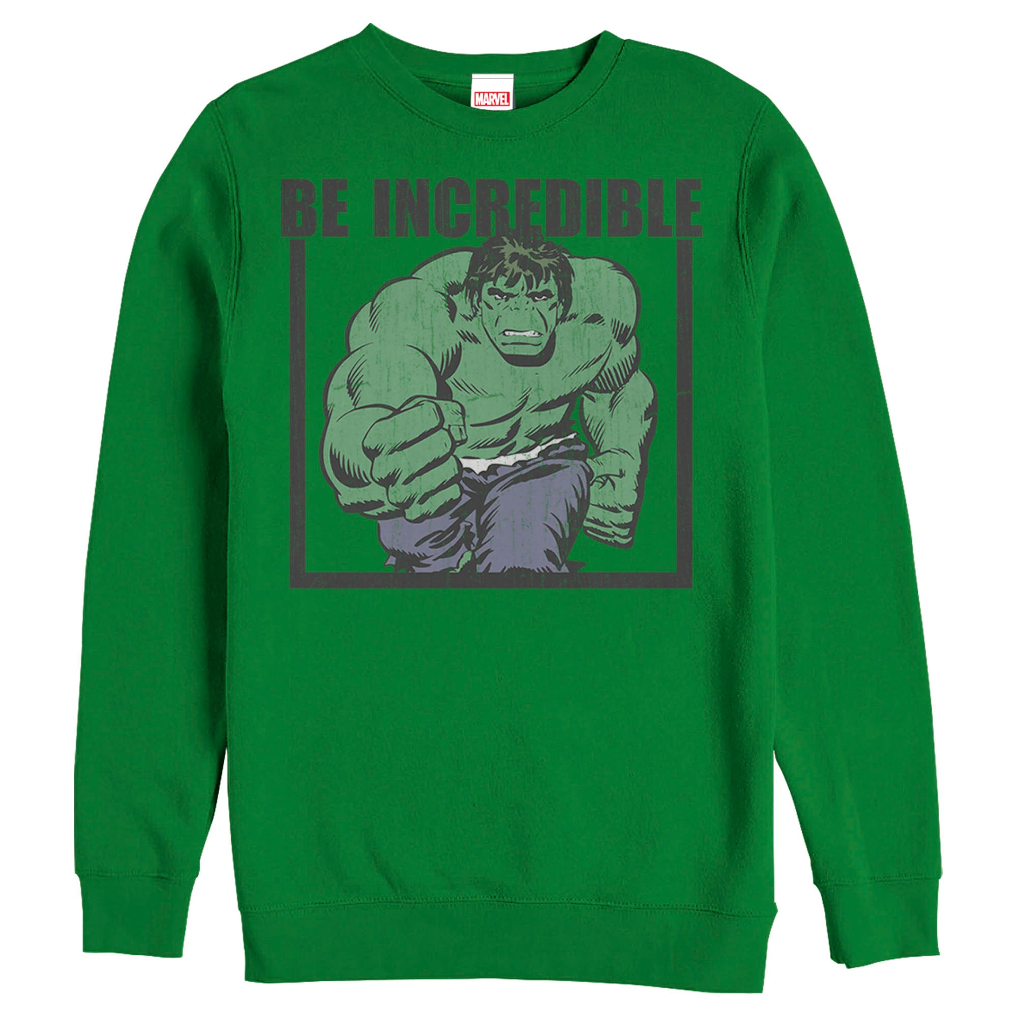 Laan alledaags renderen Men's Marvel Hulk Be Incredible Sweatshirt