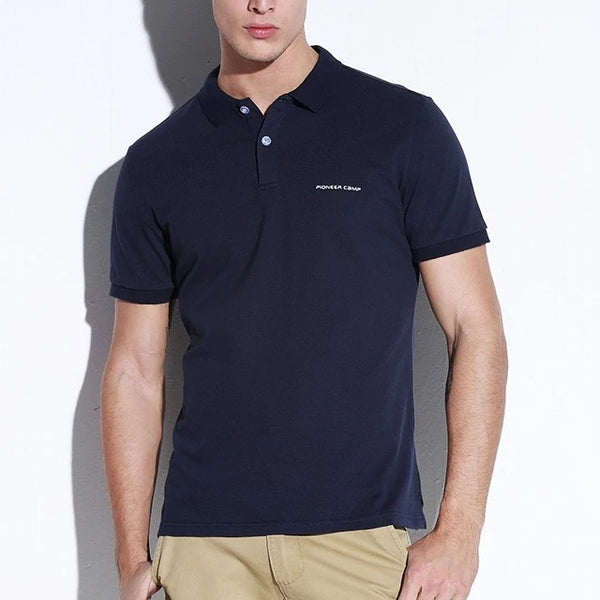 business casual men polo