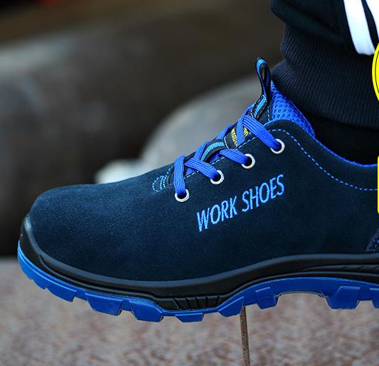 Men Work Safety Shoes Steel Toe 