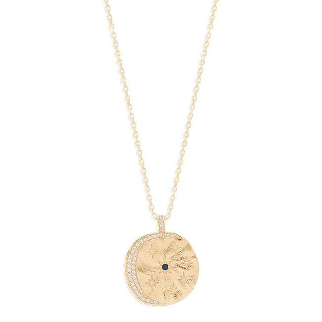 Gold Heavenly Moonlight Necklace