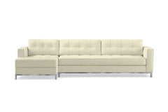 Fillmore 2pc Sleeper Sectional :: Configuration: LAF - Chaise on the Left / Sleeper Option: Memory Foam Mattress