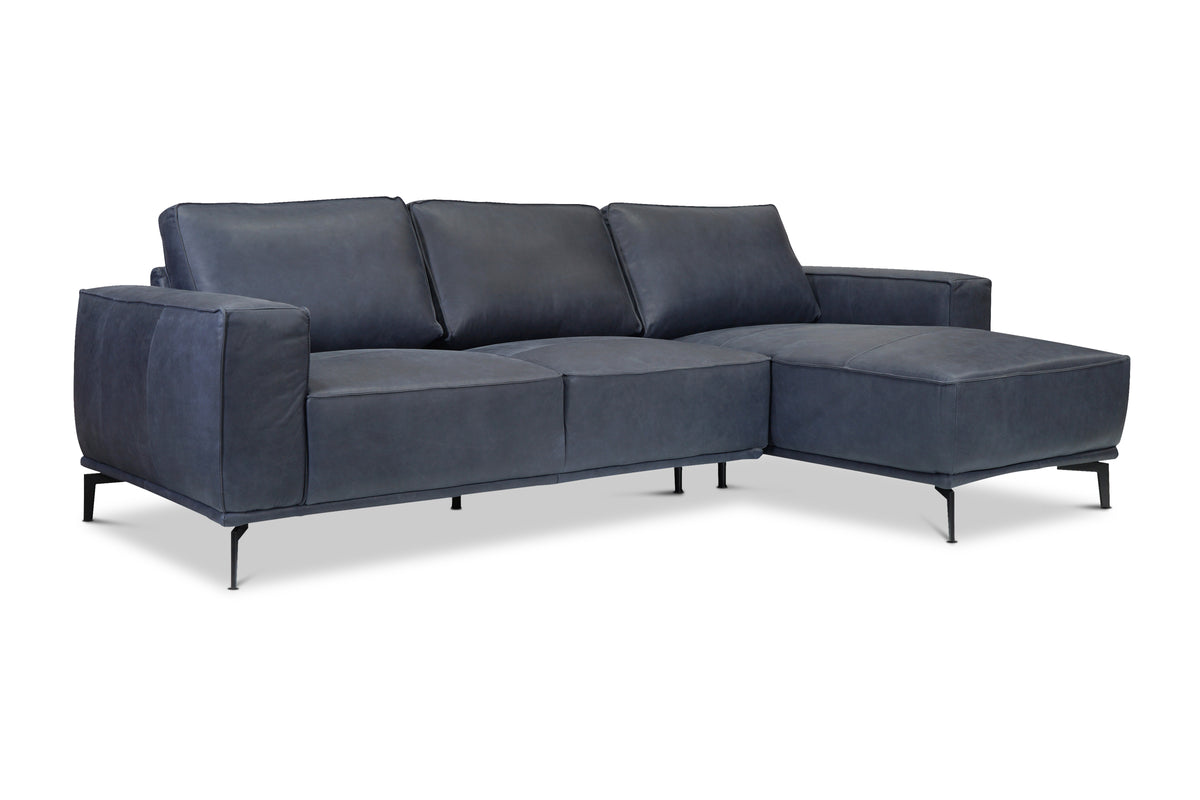 uitdrukking eiwit Optimistisch Harlow 2pc Leather Sectional | Modern Sofas | FREE DELIVERY | Apt2B